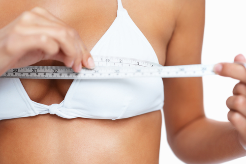 Effects of obesity on breast size, thoracic spine structure and